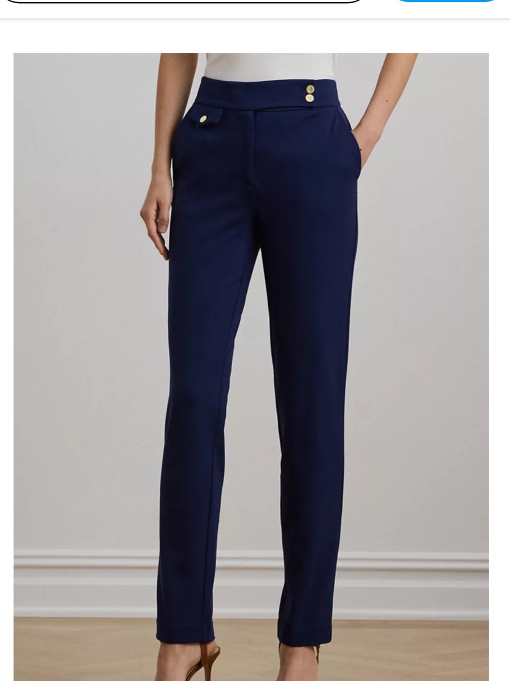 Lauren Ralph Lauren Women's Ponte Ankle Pants